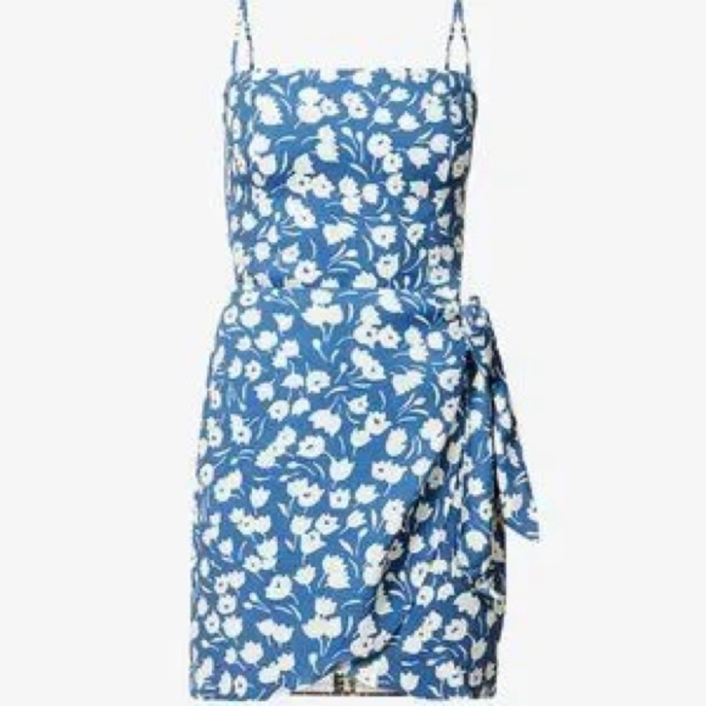 NWT reformation canal wrap dress XS